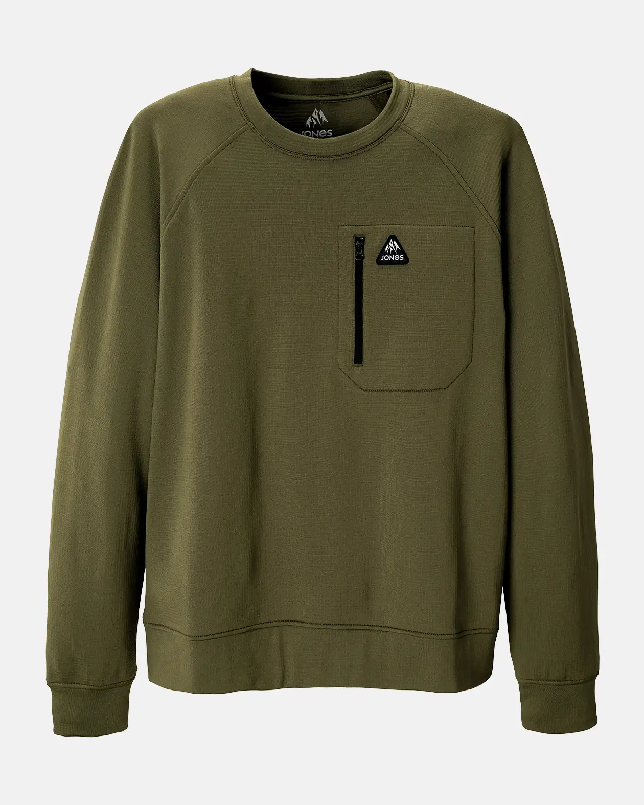 Men’s Flagship Recycled Grid Fleece Crew - Image 11