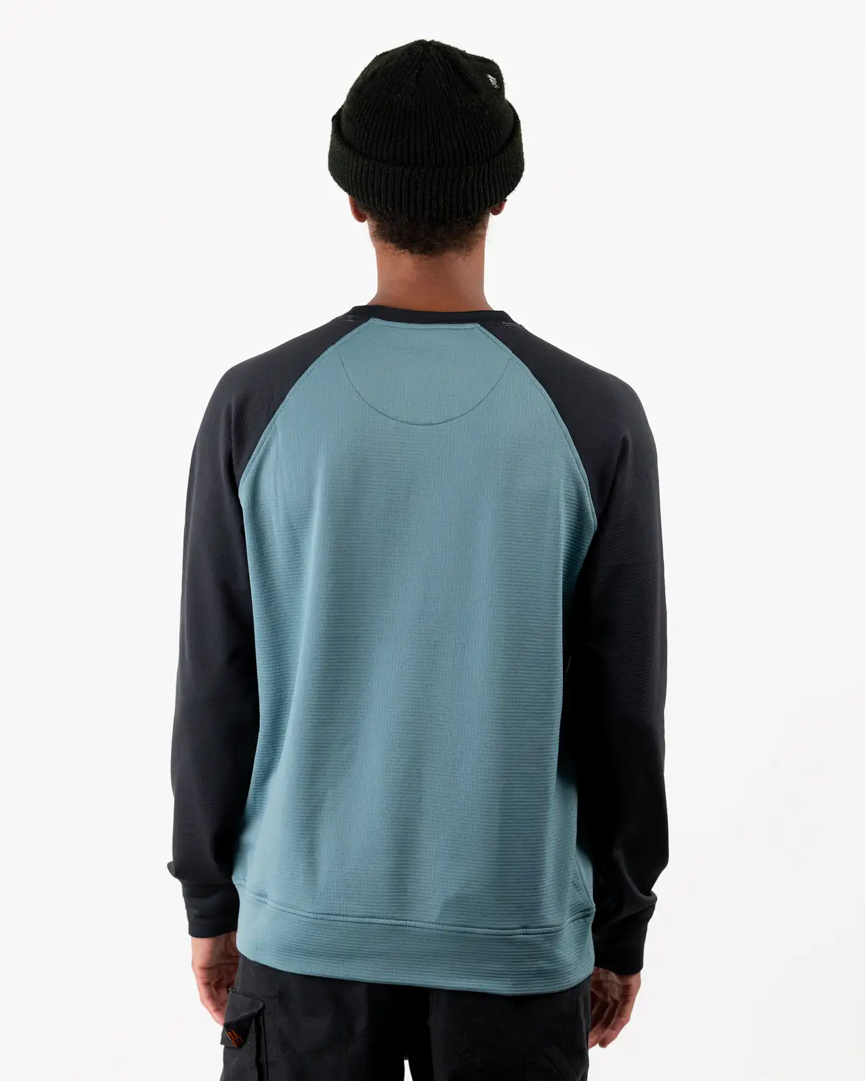 Men’s Flagship Recycled Grid Fleece Crew - Image 8