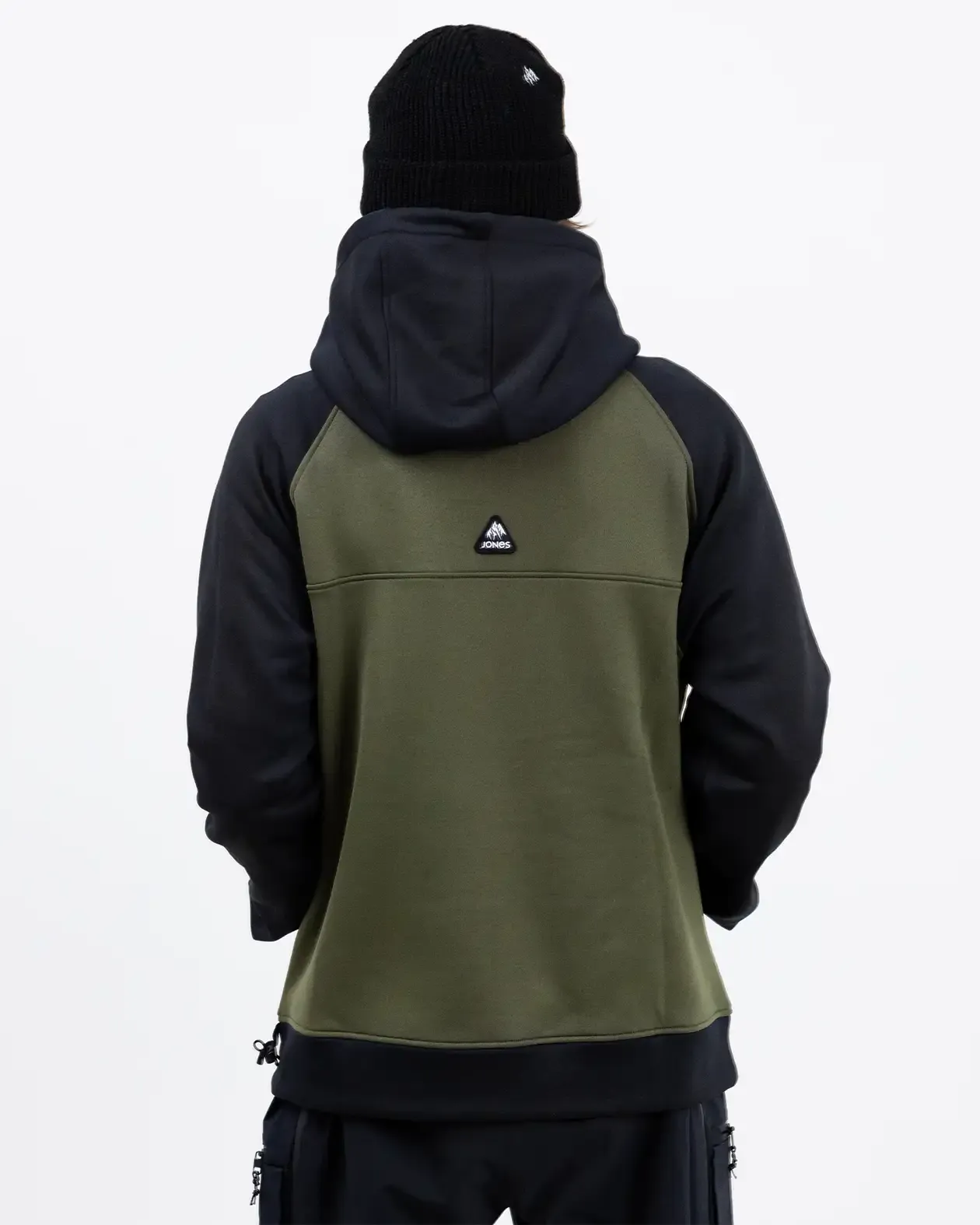 Men’s Recycled Fleece Riding Hoodie - Image 3