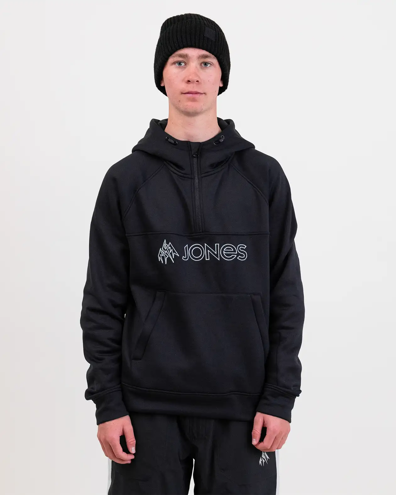 Men’s Recycled Fleece Riding Hoodie - Image 5