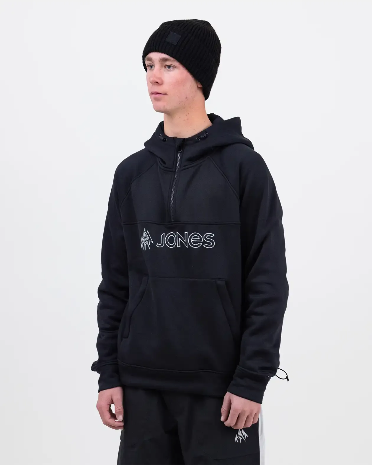 Men’s Recycled Fleece Riding Hoodie - Image 6