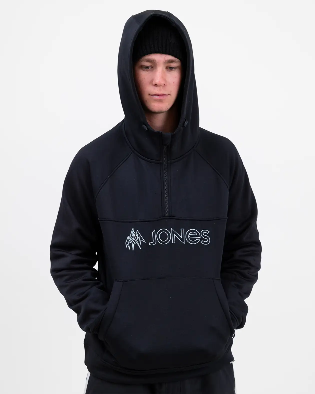 Men’s Recycled Fleece Riding Hoodie - Image 8