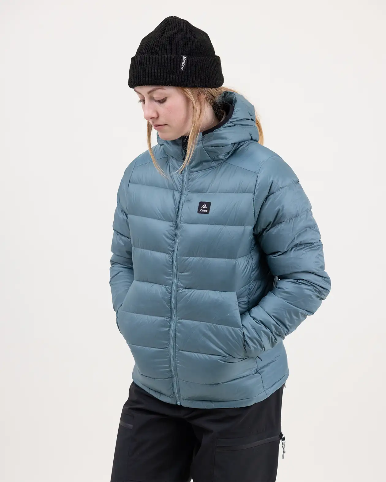 Women’s Re-Up Recycled Down Hoodie - Image 20