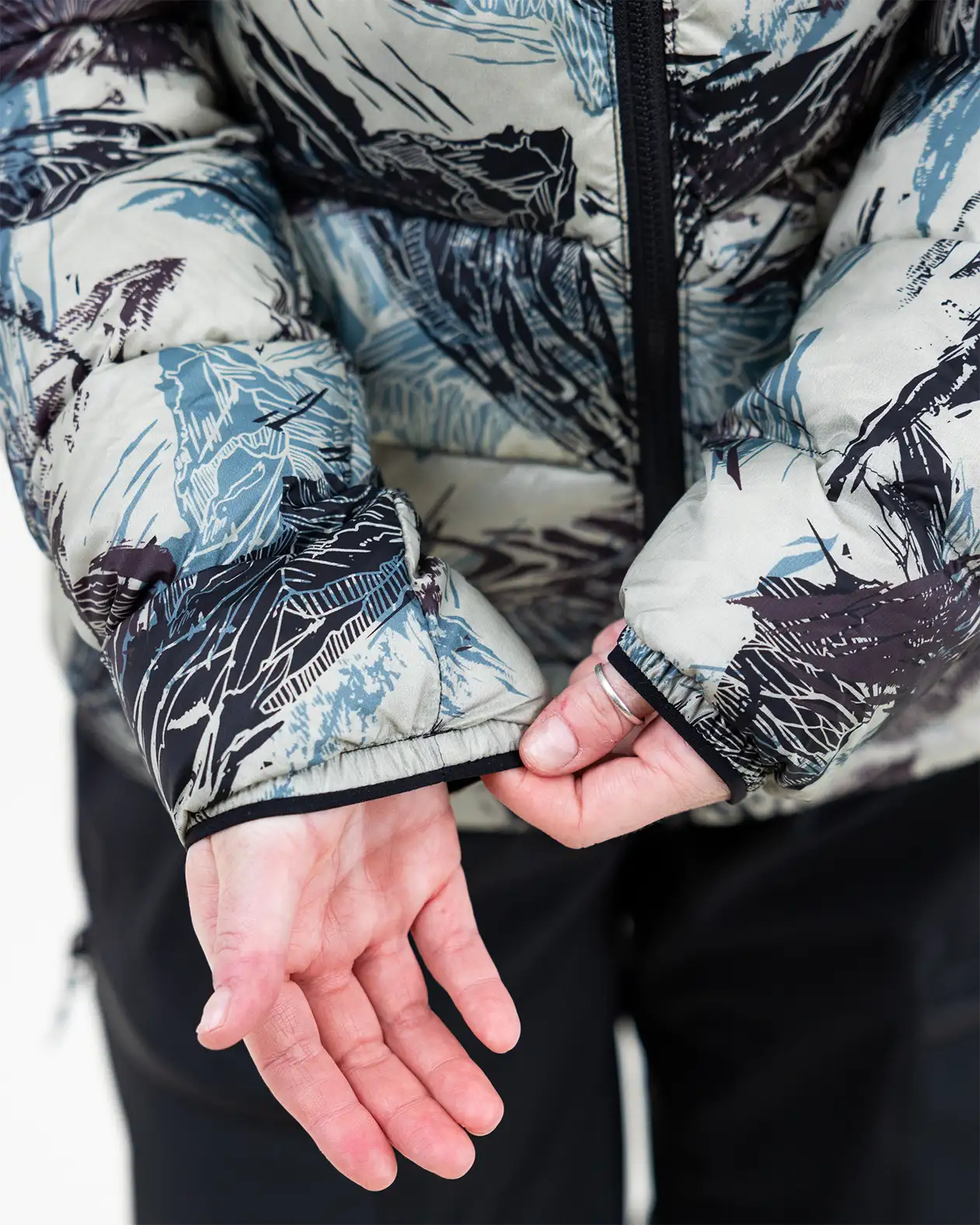Women’s Re-Up Recycled Down Hoodie - Image 23