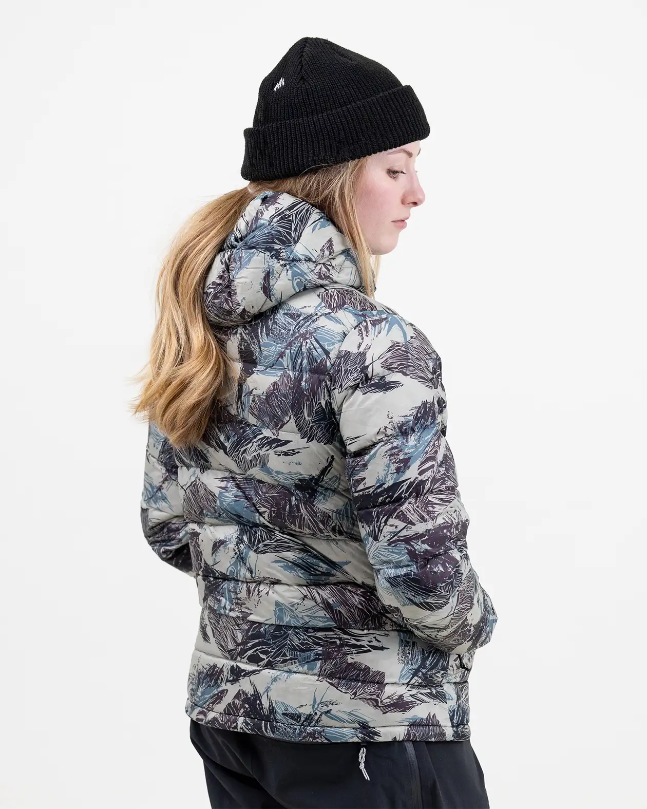 Women’s Re-Up Recycled Down Hoodie - Image 4